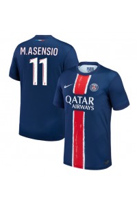 Paris Saint-Germain Marco Asensio #11 Voetbaltruitje Thuis tenue 2024-25 Korte Mouw